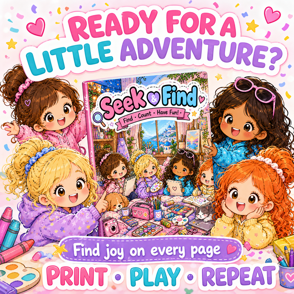 Find & Count: Hidden Objects Activity Book