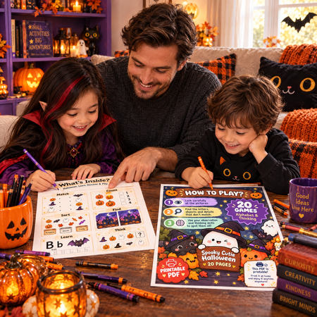 The Halloween Collection  - Coloring Books and Learning Games for Spooky Season - real life photo 9