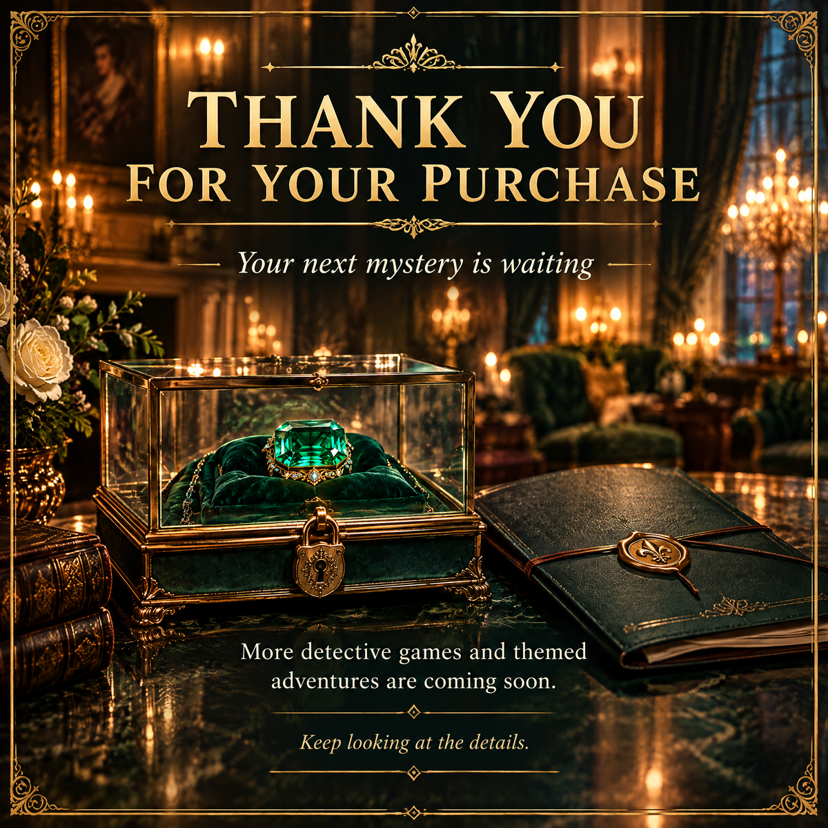 The Mystery of the Stolen Emerald – Interactive Detective Investigation