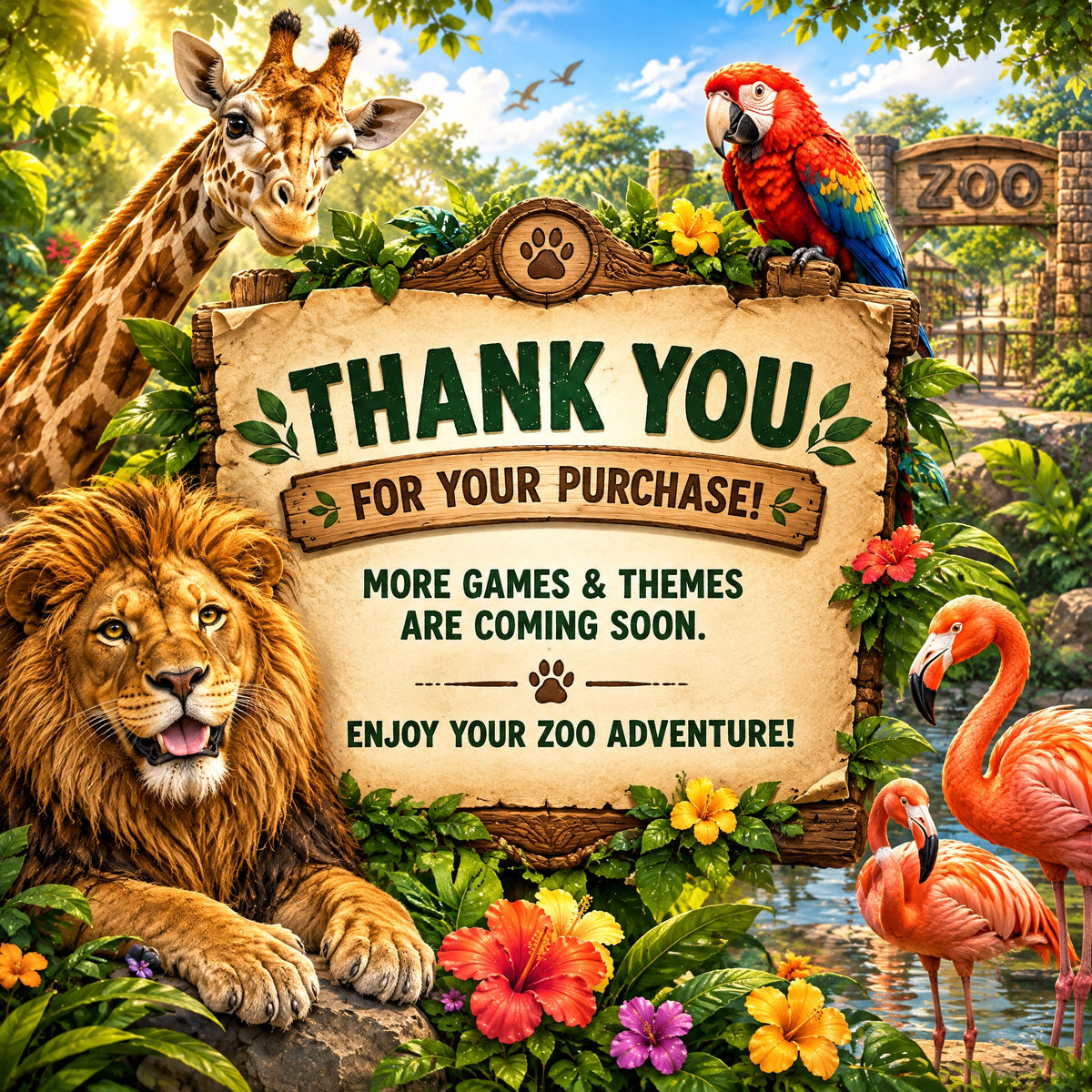 Dreamy Zoo – Find 12 Hidden Objects Activity Book