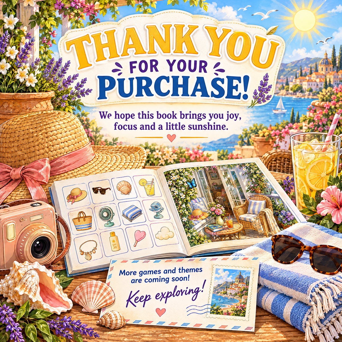 Dreamy Summer Escape – Hidden Objects Game for Kids