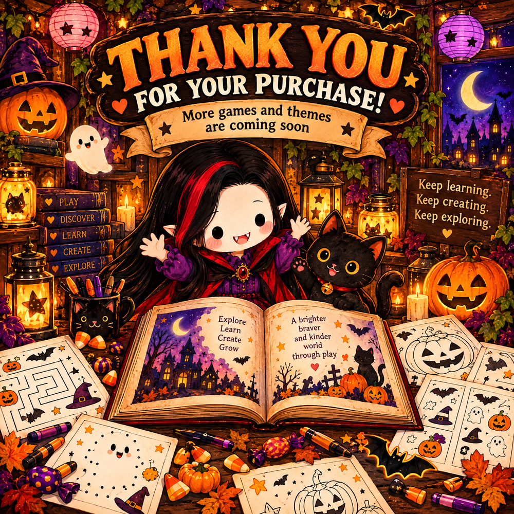 Halloween: Learn, Discover &amp; Play  Where Learning Meets Spooky Adventure!