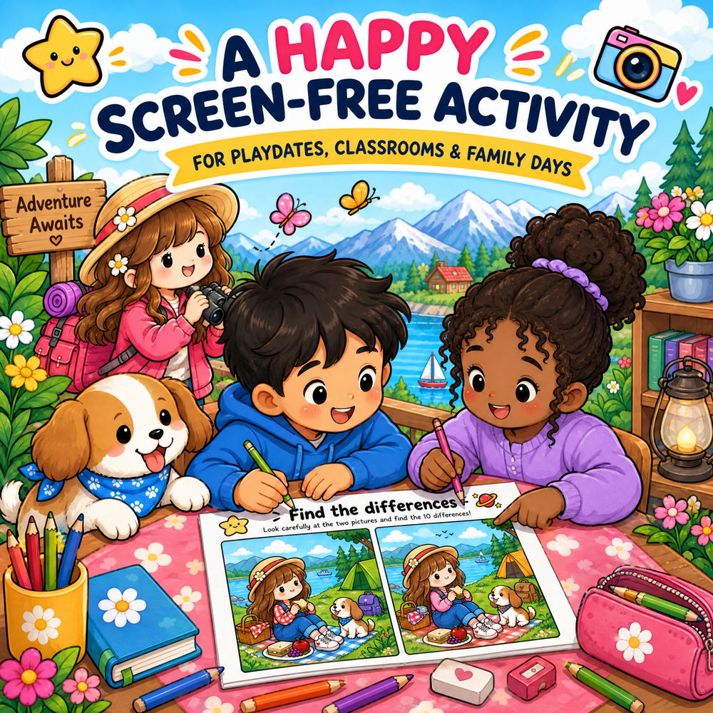 Find the Differences – Interactive Visual Game