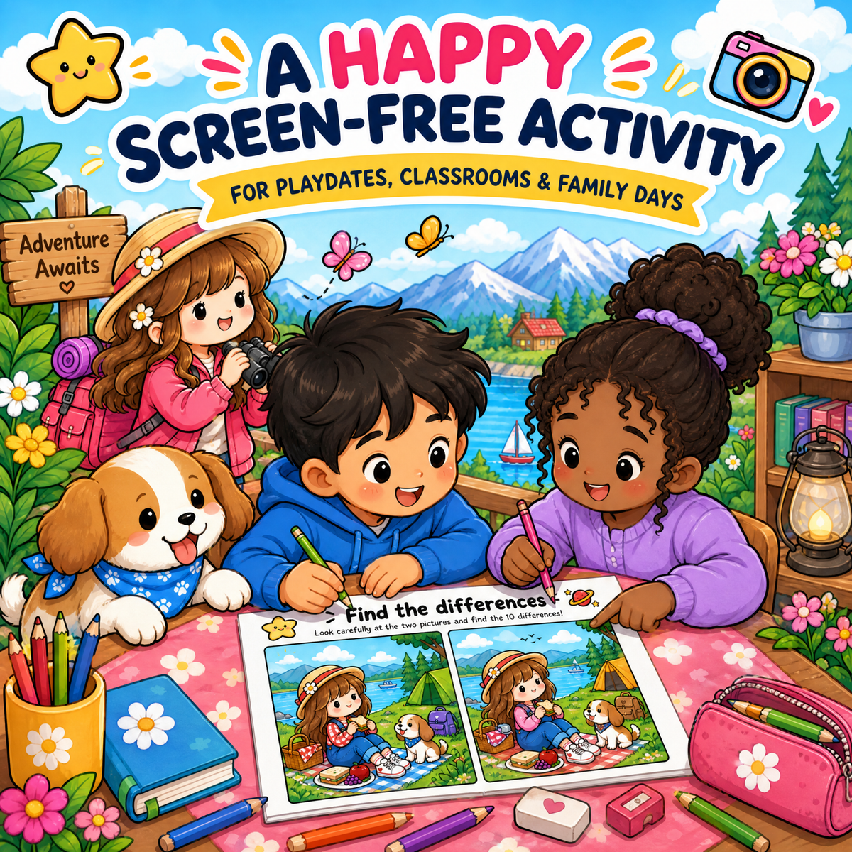 Find the Differences – Interactive Visual Game
