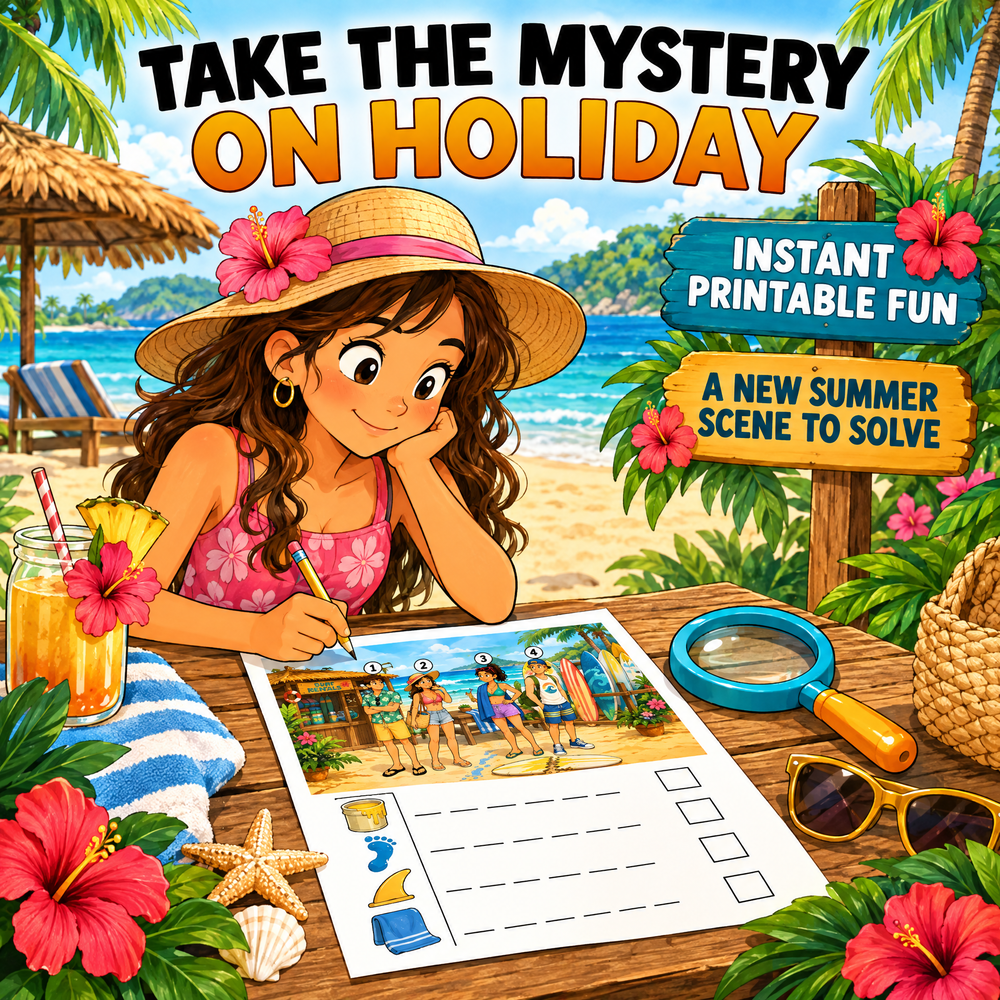 Find the Culprit! – Summer Mystery Puzzle Game
