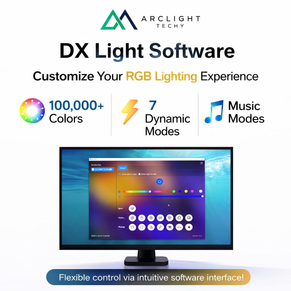 RGB Smart LED TV & PC Backlight Strip – Ambient Sync Gaming Light