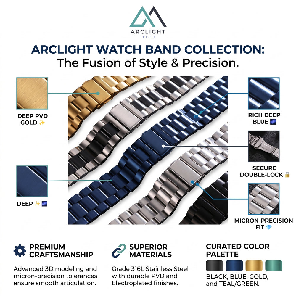 Metal Stainless Steel Strap For Haylou Watches