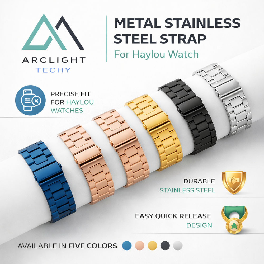 Metal Stainless Steel Strap For Haylou Watches