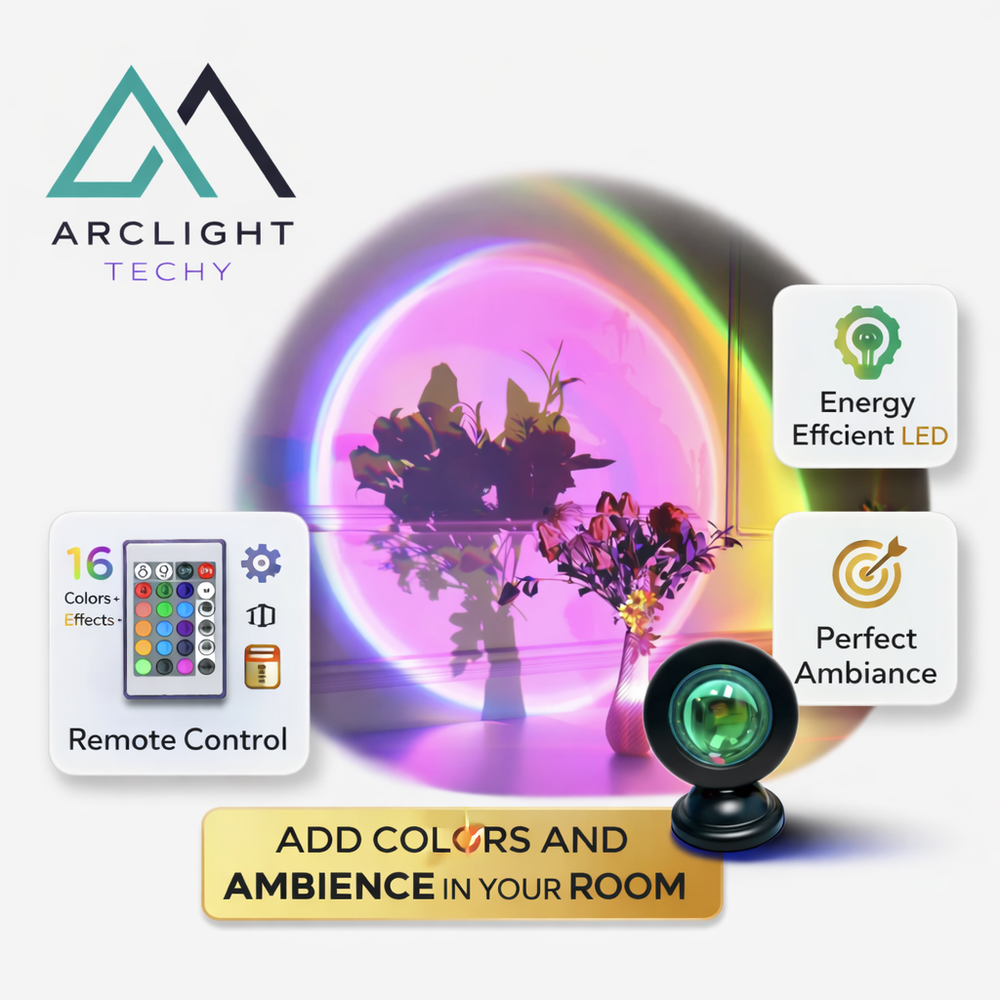 Sunset LED Projection Lamp