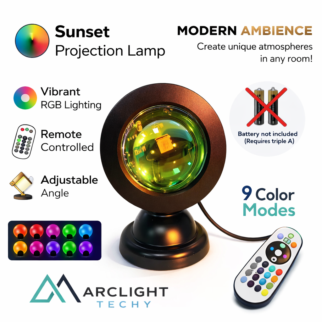 Sunset LED Projection Lamp