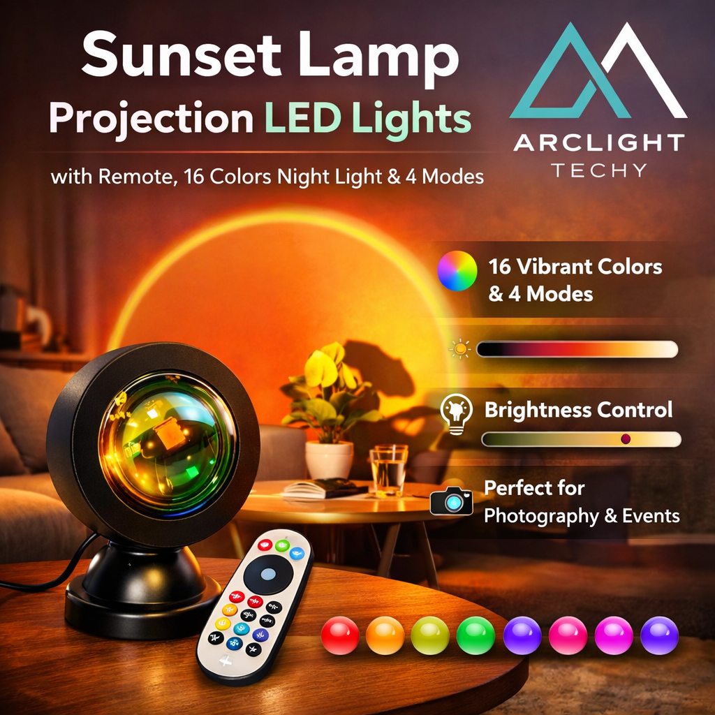 Sunset LED Projection Lamp