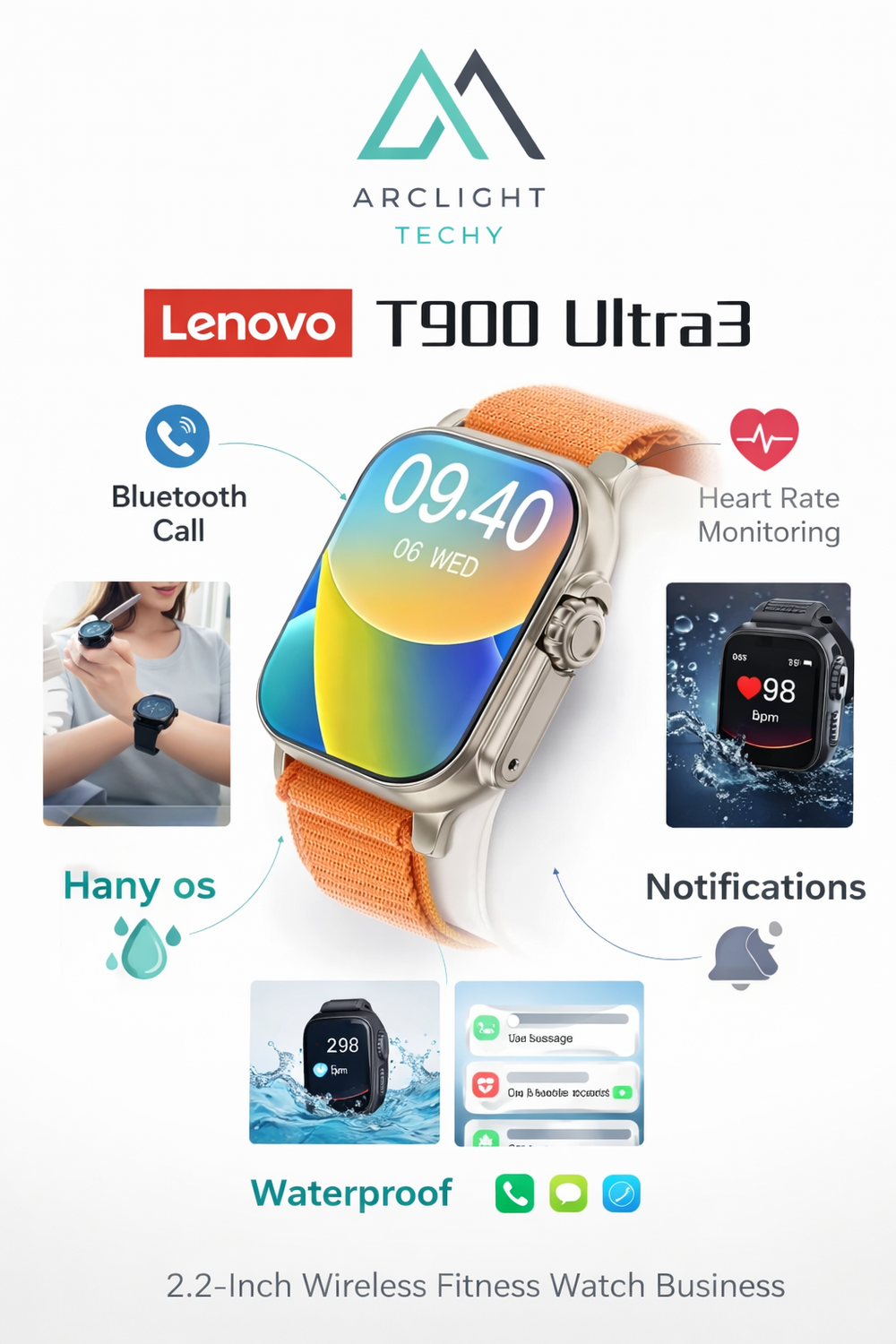Lenovo Ultra 3 Smart Watch