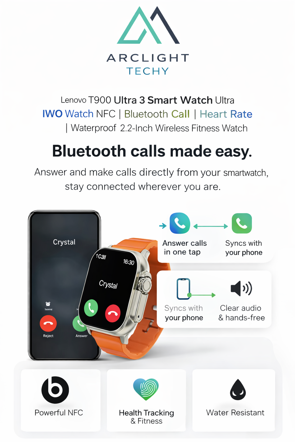 Lenovo Ultra 3 Smart Watch