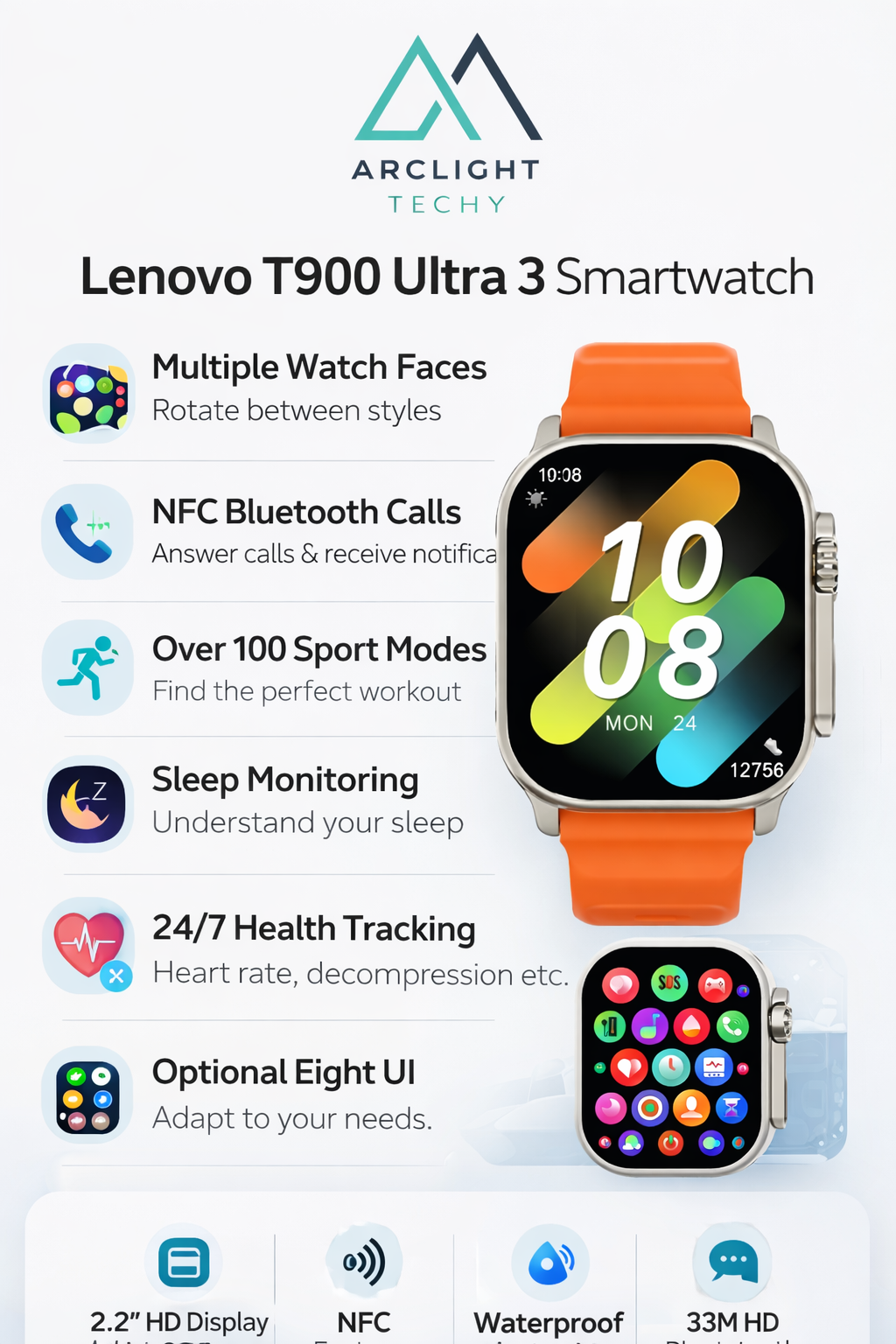 Lenovo Ultra 3 Smart Watch
