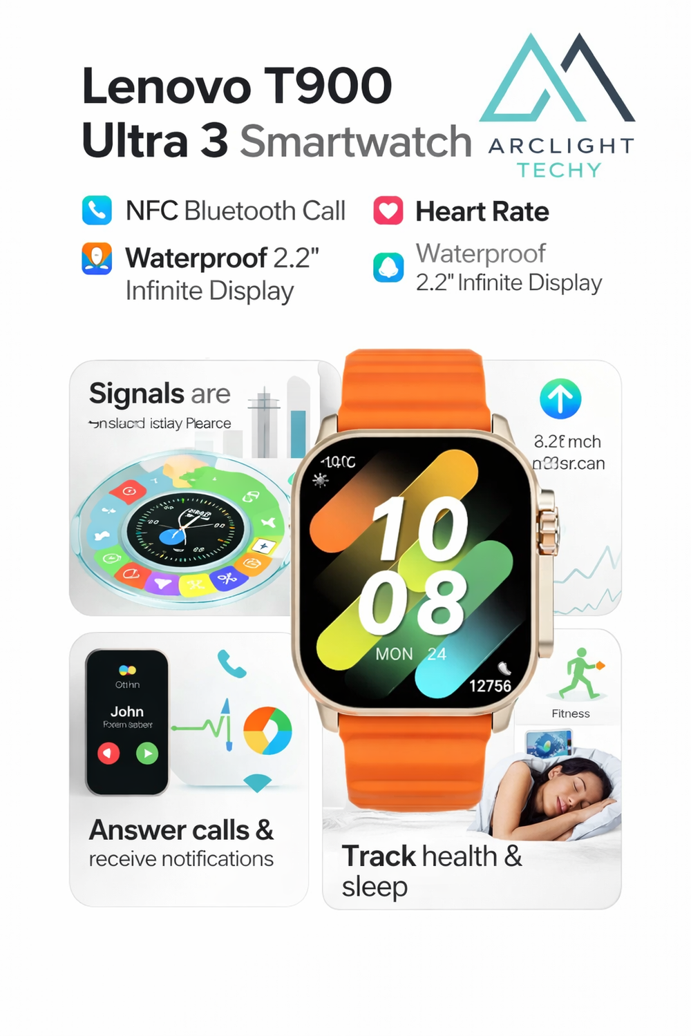 Lenovo Ultra 3 Smart Watch