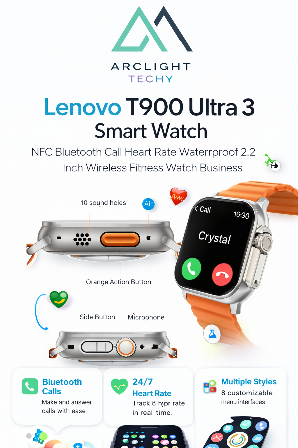Lenovo Ultra 3 Smart Watch