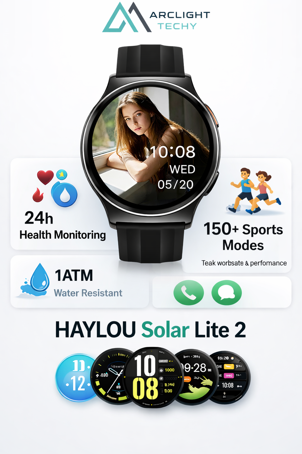 HAYLOU Solar Lite 2 Smartwatch