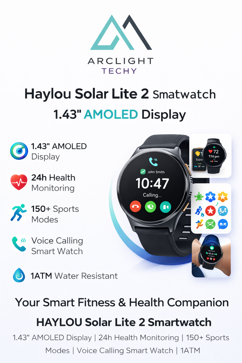 HAYLOU Solar Lite 2 Smartwatch