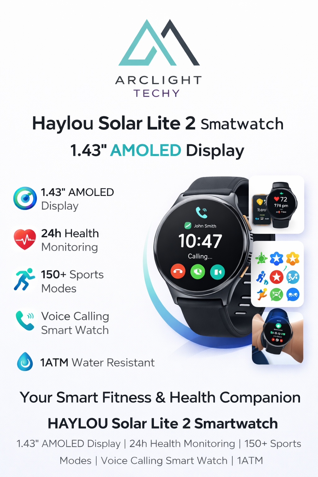HAYLOU Solar Lite 2 Smartwatch
