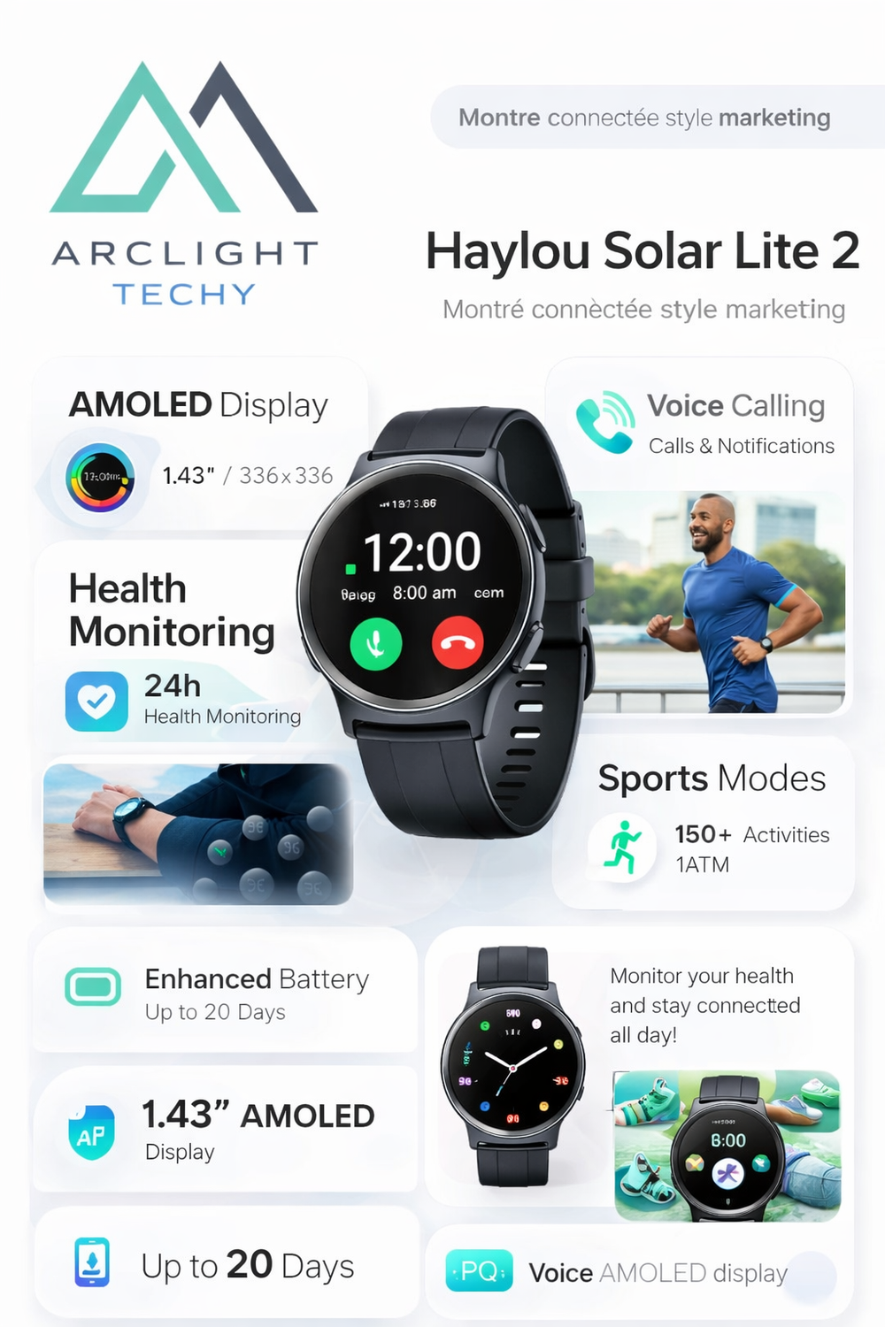 HAYLOU Solar Lite 2 Smartwatch