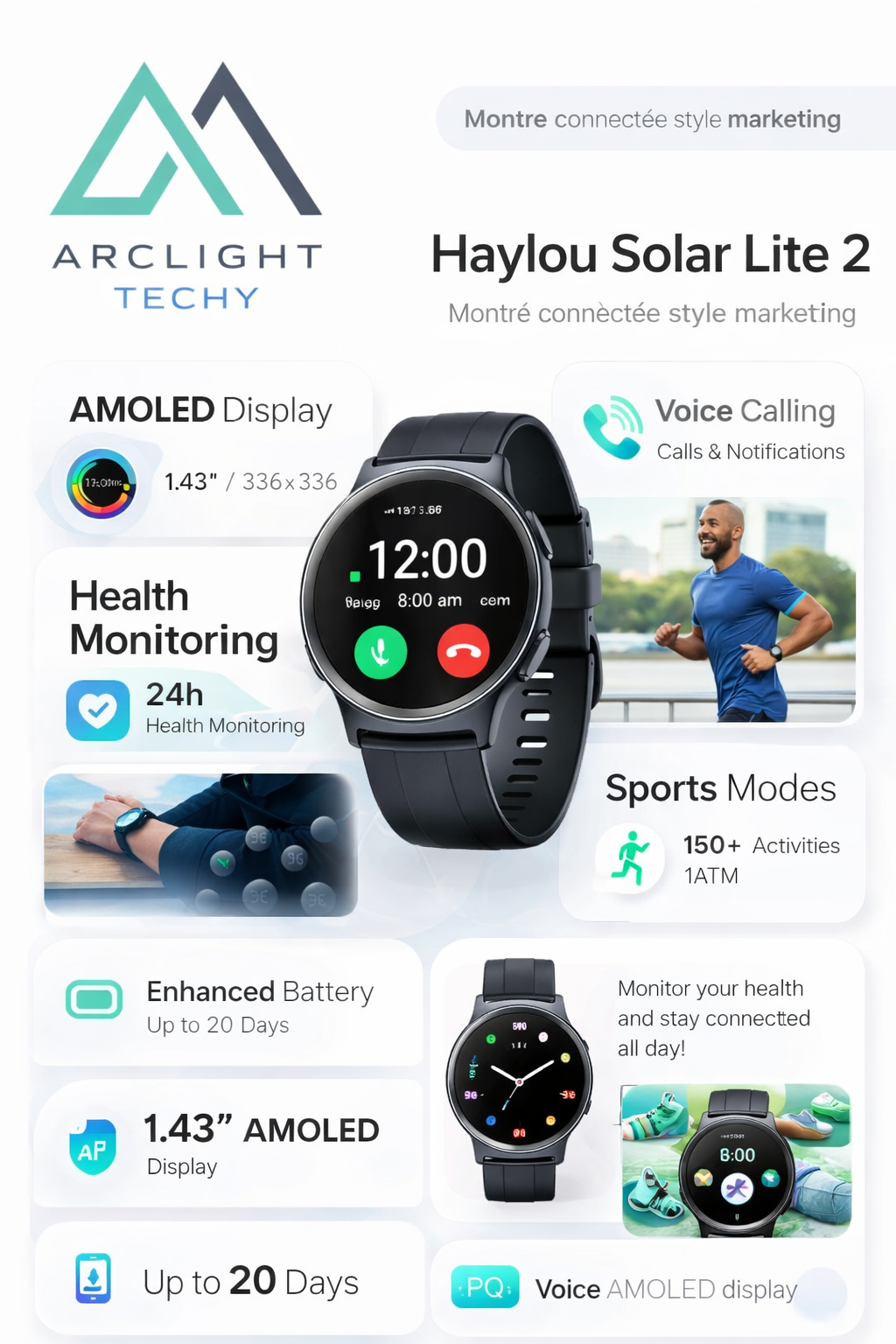 HAYLOU Solar Lite 2 Smartwatch