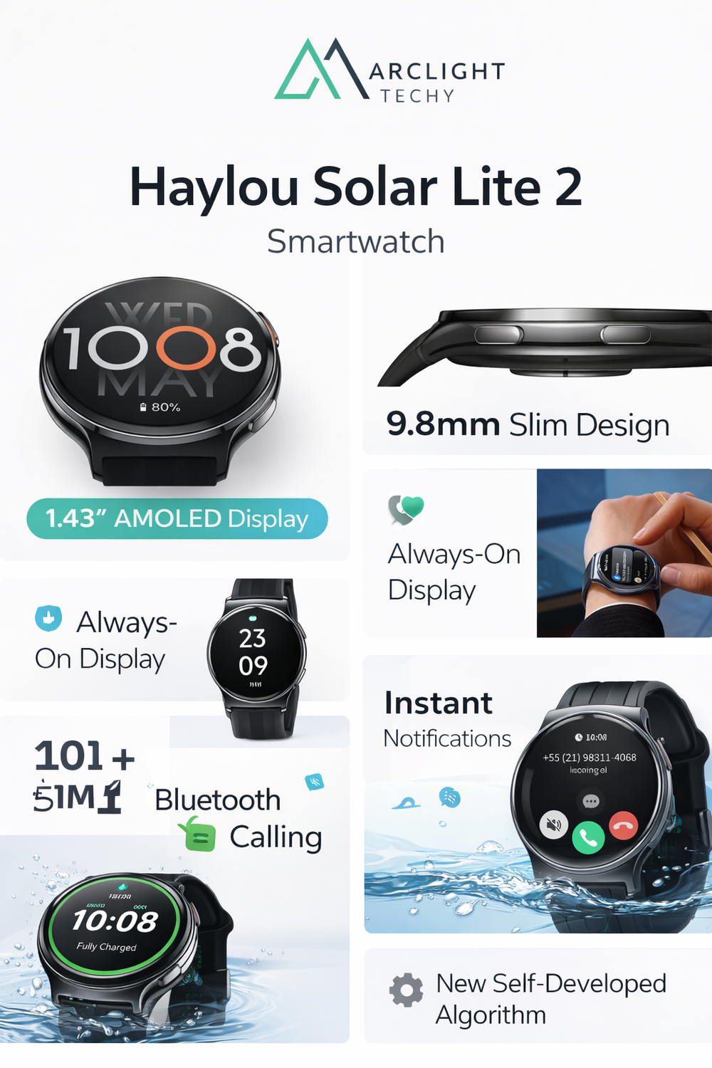 HAYLOU Solar Lite 2 Smartwatch