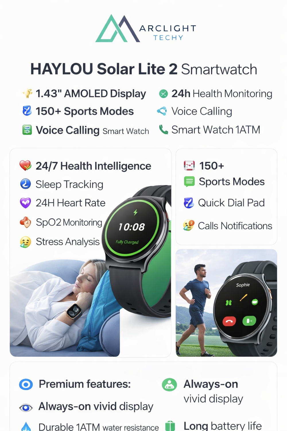 HAYLOU Solar Lite 2 Smartwatch