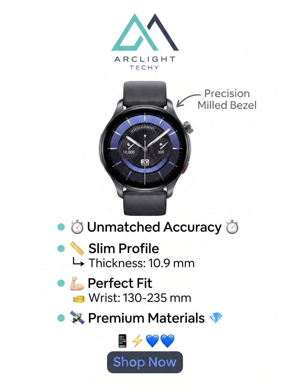 New Zeblaze Btalk 3 GPS Smartwatch