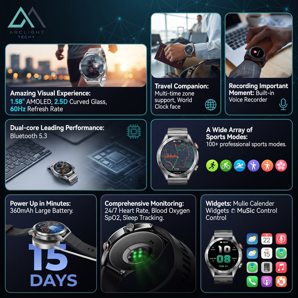 HAYLOU Solar 5 Voice Calling Smartwatch
