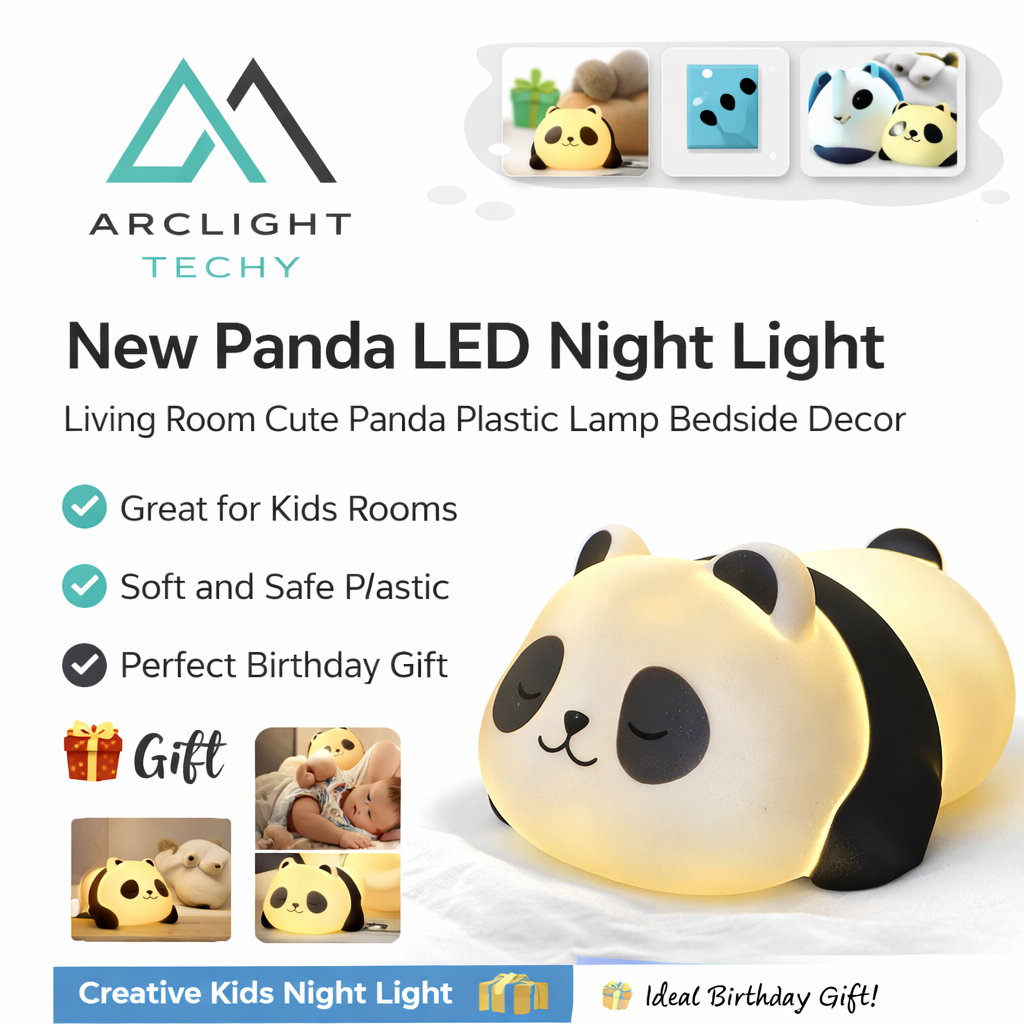 New Panda LED Night Light Living Room