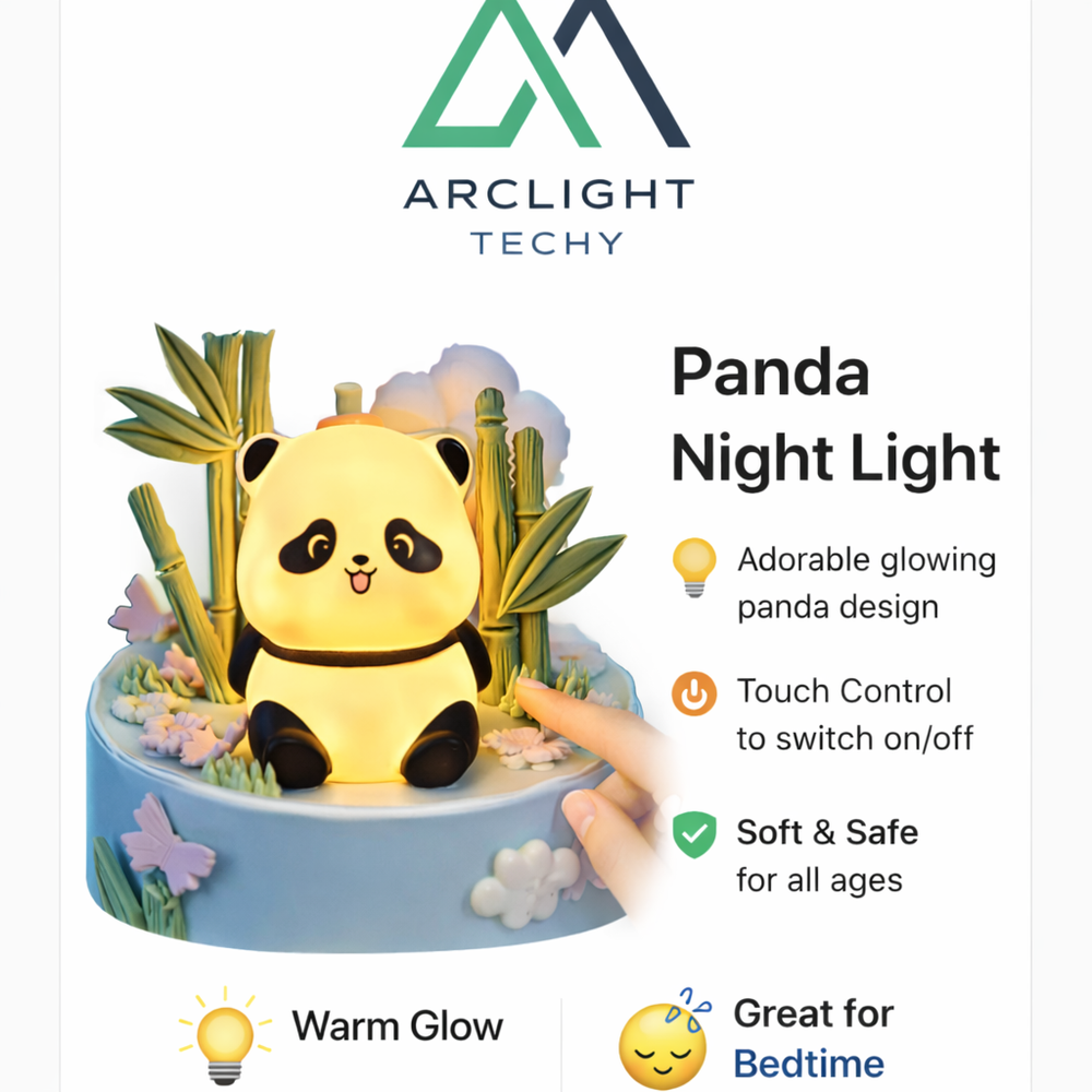 New Panda LED Night Light Living Room