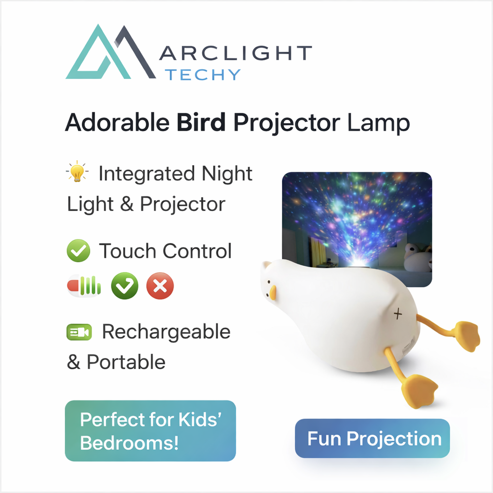 LED Duck Night Light Children Gift