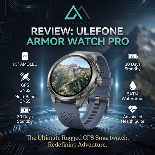 Ulefone Armor Watch Pro – 1.5" AMOLED GPS Smartwatch