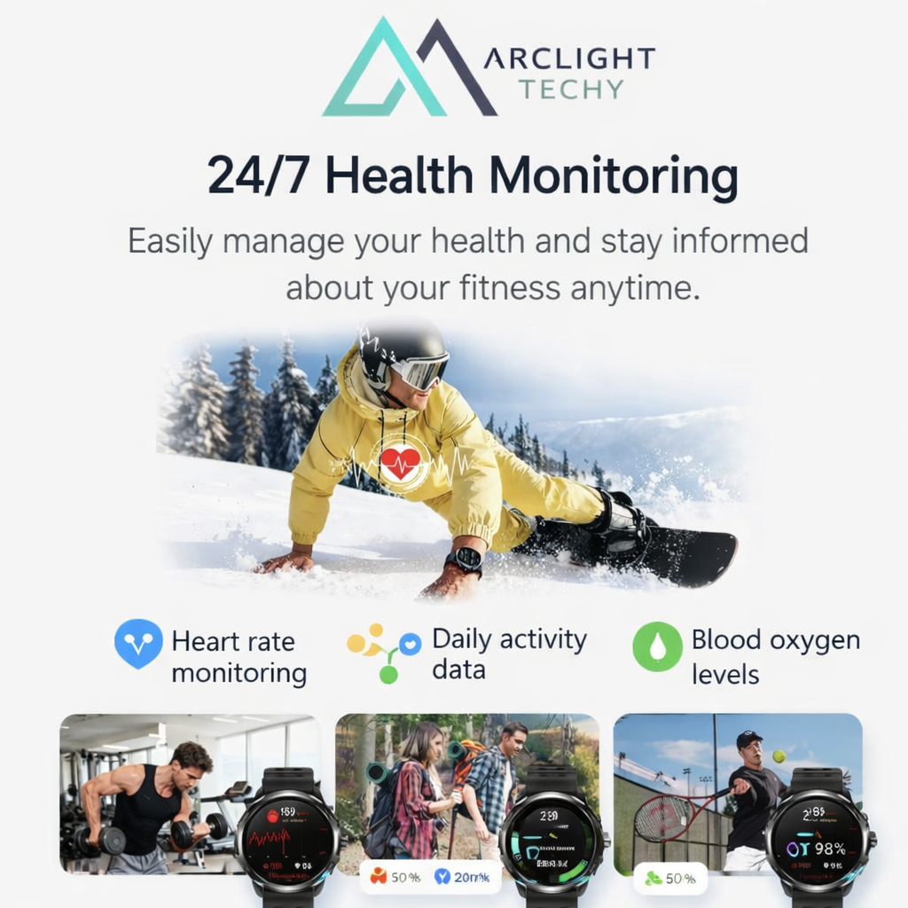 Ulefone Armor Watch Pro – 1.5" AMOLED GPS Smartwatch
