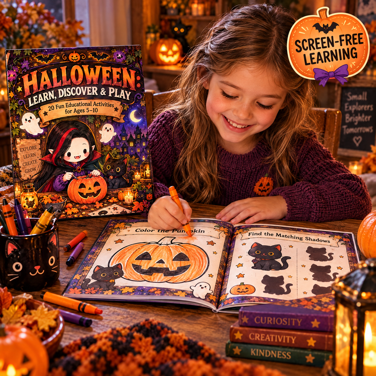 Halloween: Learn, Discover &amp; Play  Where Learning Meets Spooky Adventure!