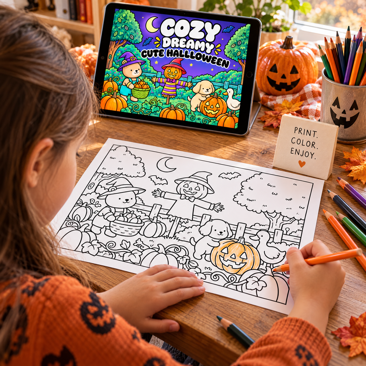Cozy Dreamy Cute Halloween - Spooky Scenes
