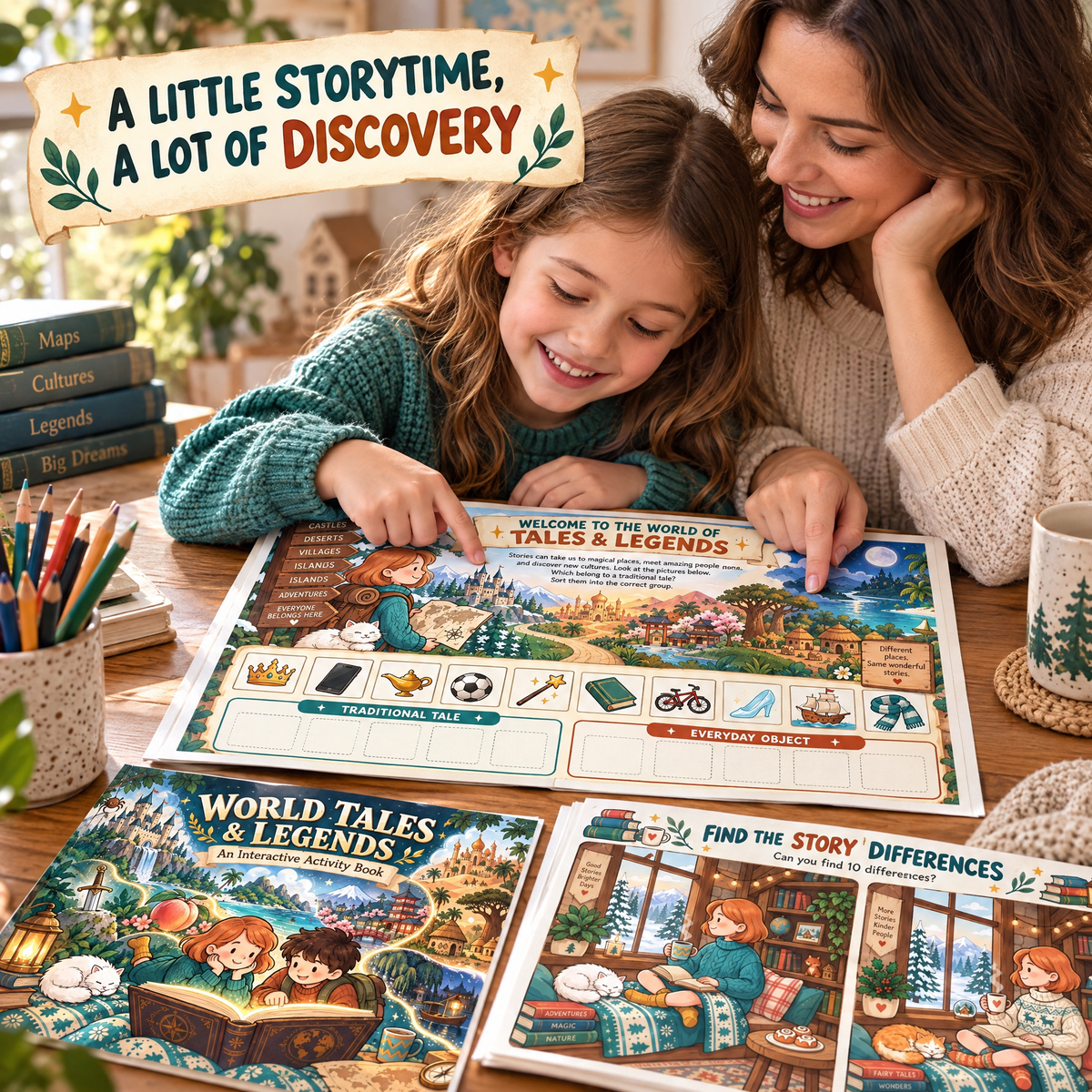 World Tales and Legends – Interactive Activity Book