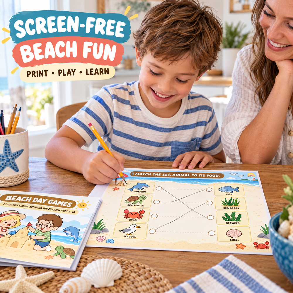 Beach Day  - Where Summer Meets Learning