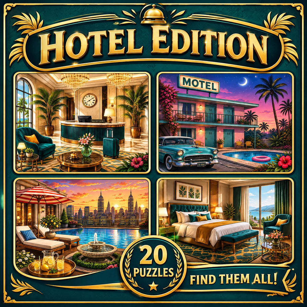 Find the Differences: Hotel Edition