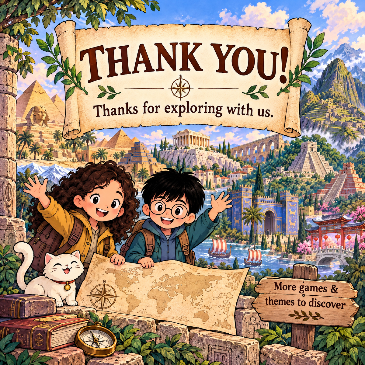Ancient Civilizations World – Illustrated Activity Book