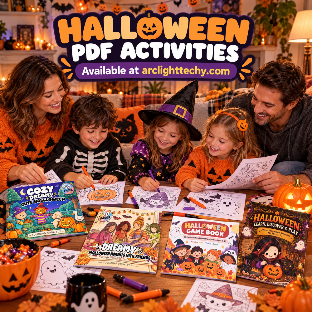 The Halloween Collection  - Coloring Books and Learning Games for Spooky Season