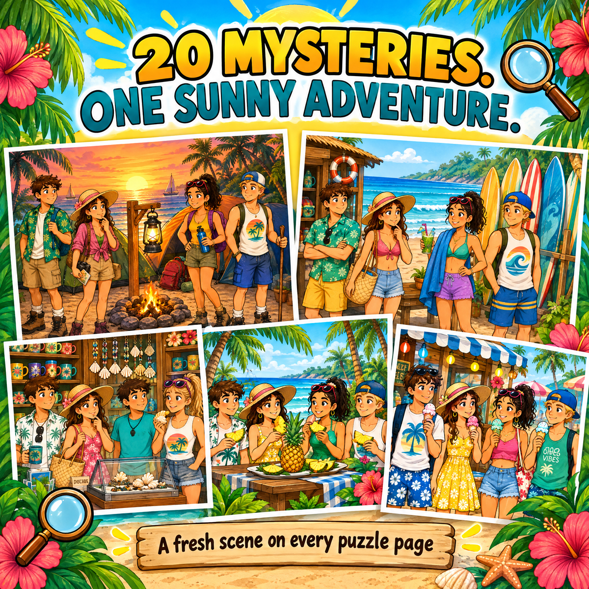 Find the Culprit! – Summer Mystery Puzzle Game