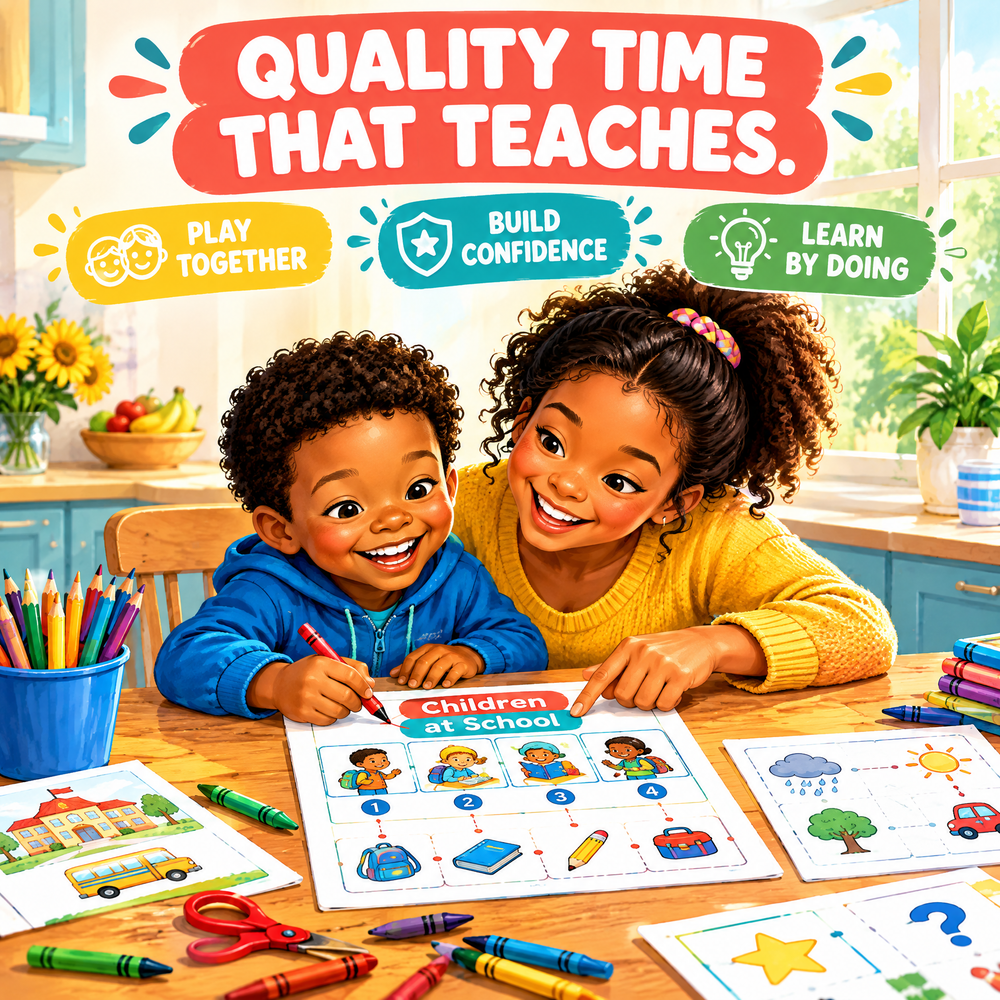 Children at School 30 Printable Learning Games for Kids Ages 5–10