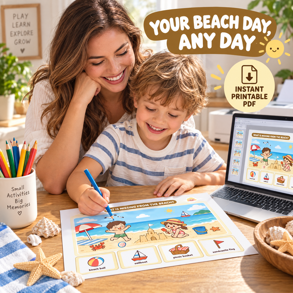 Beach Day  - Where Summer Meets Learning