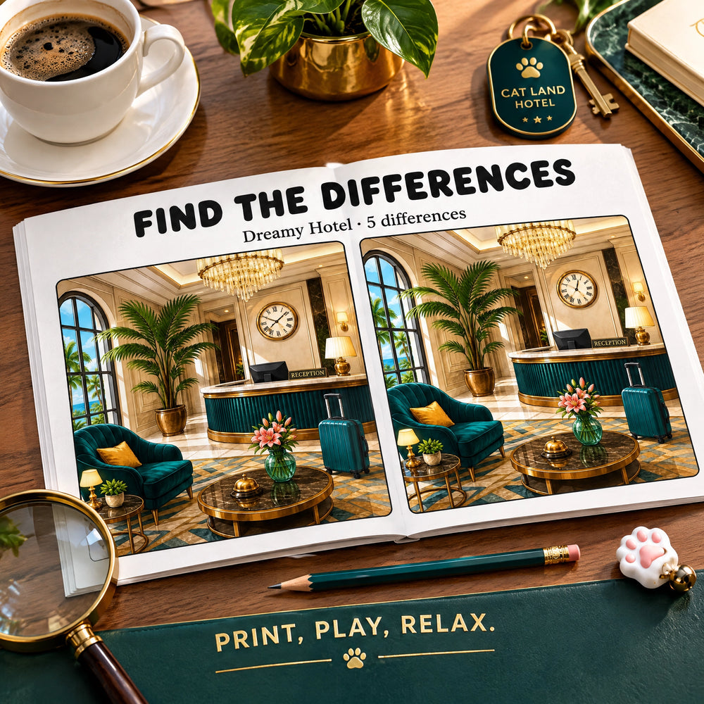 Find the Differences: Hotel Edition