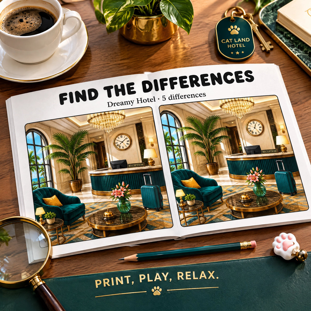 Find the Differences: Hotel Edition