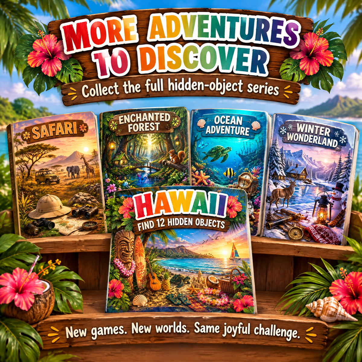 dreamy hawaii hidden objects