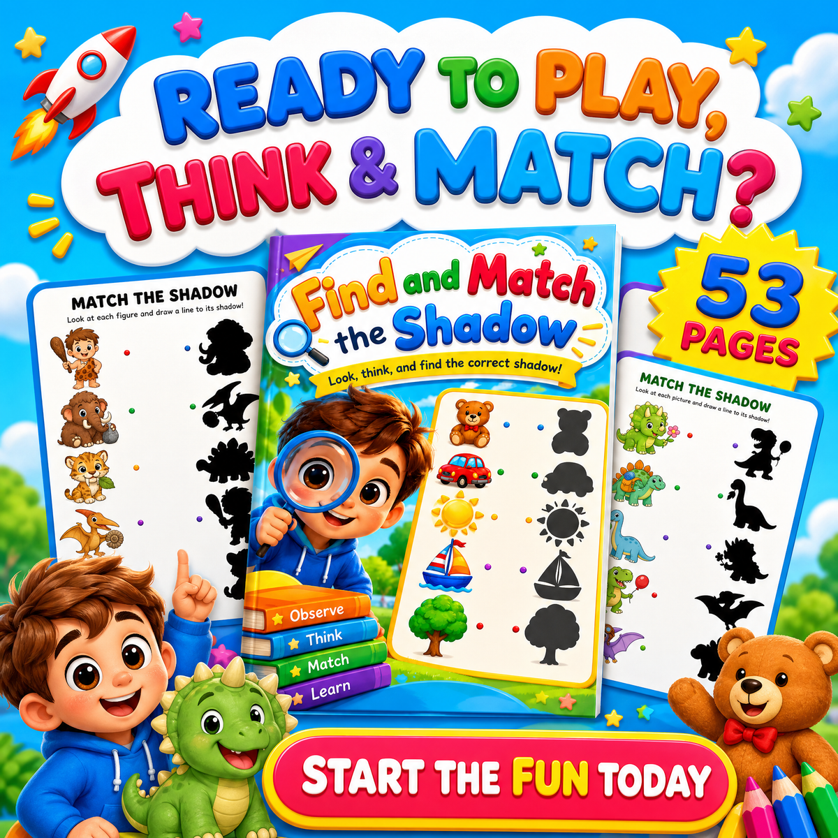Find and Match the Shadow