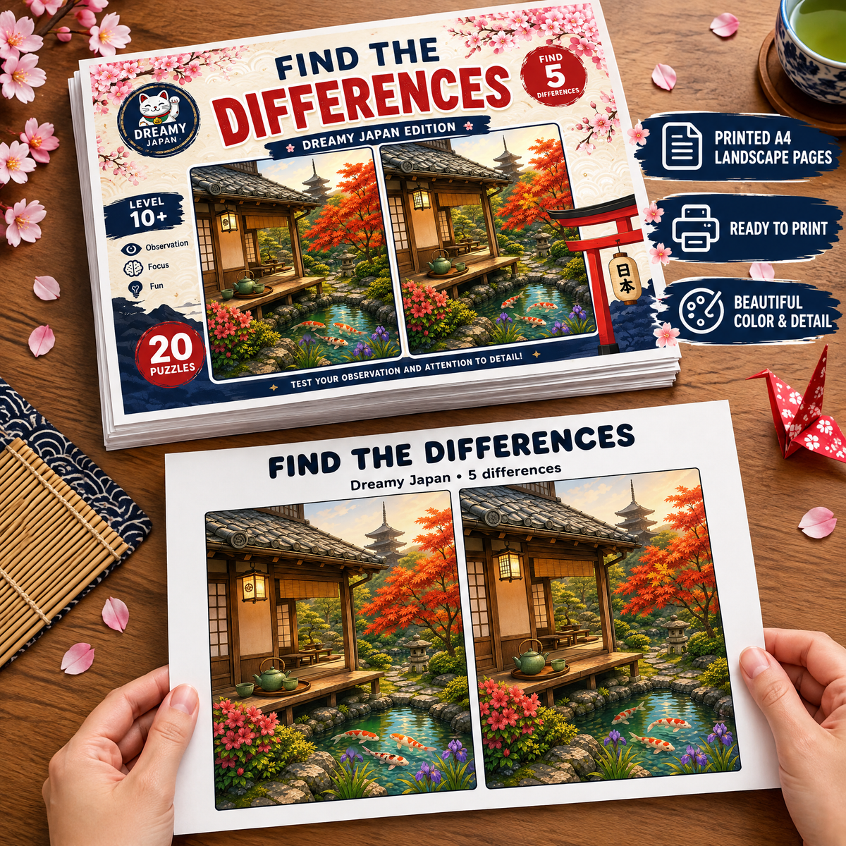 Find the Differences: Dreamy Japan Edition