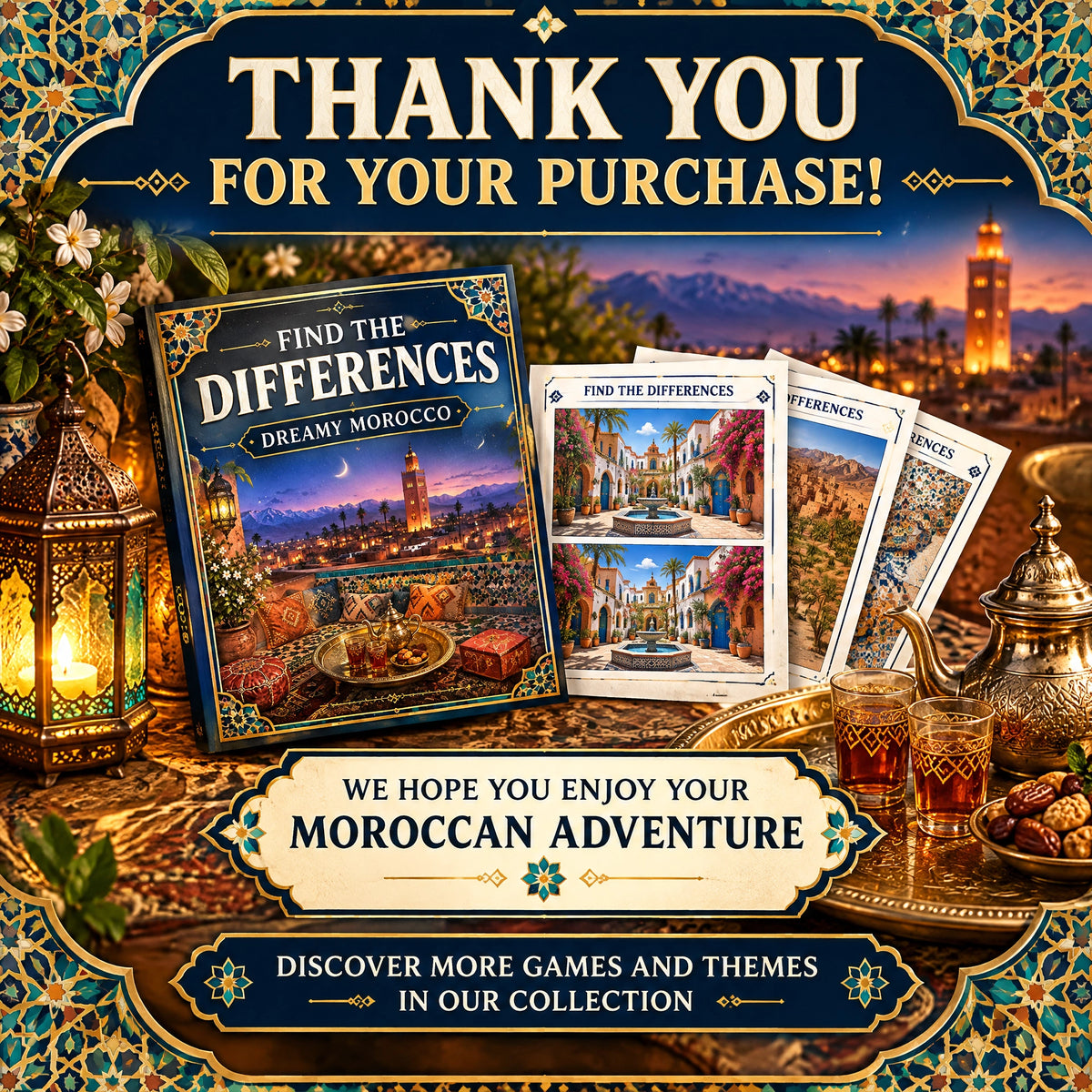 Find the Differences: Dreamy Morocco